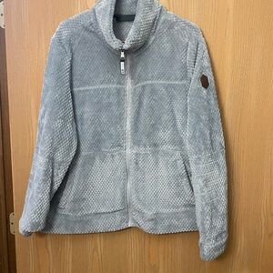 Free Country Soft Gray Fleece Jacket